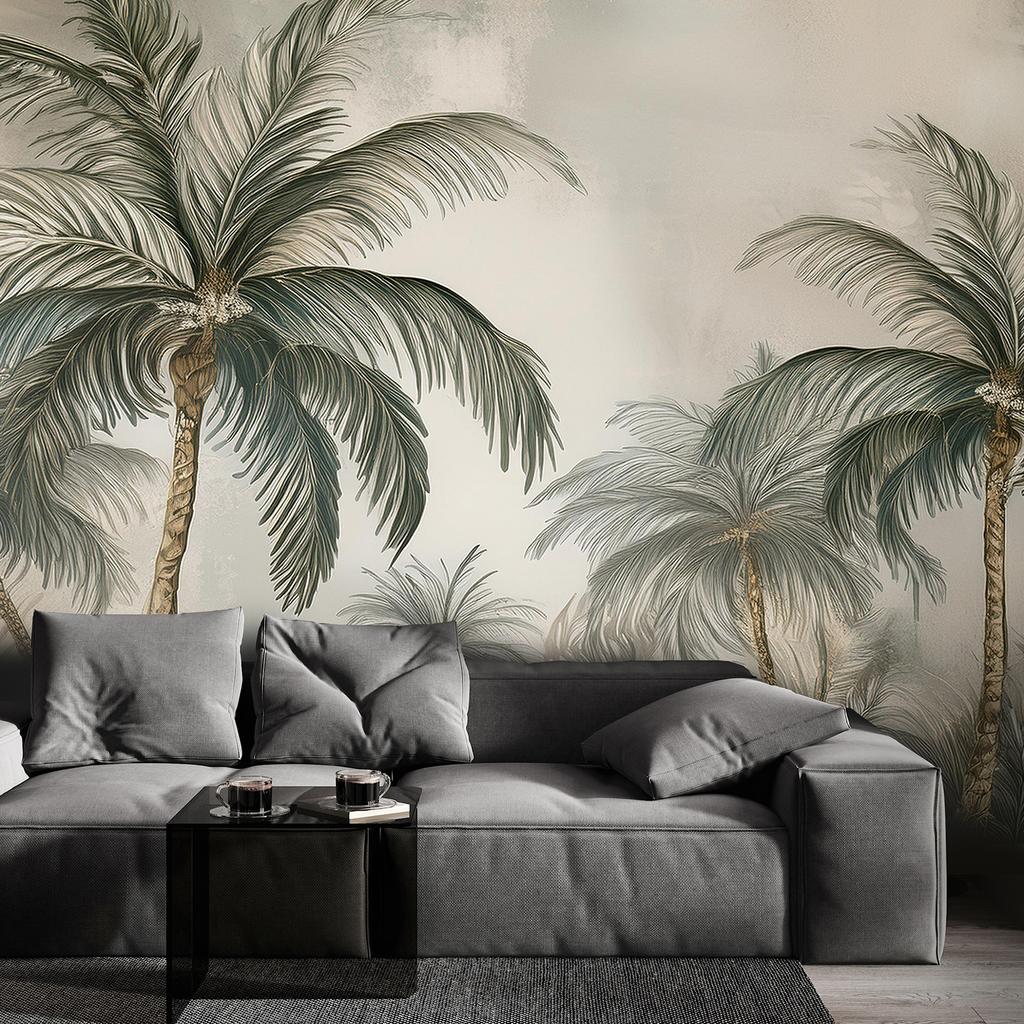 Wallpaper Jungle Tropical Palms