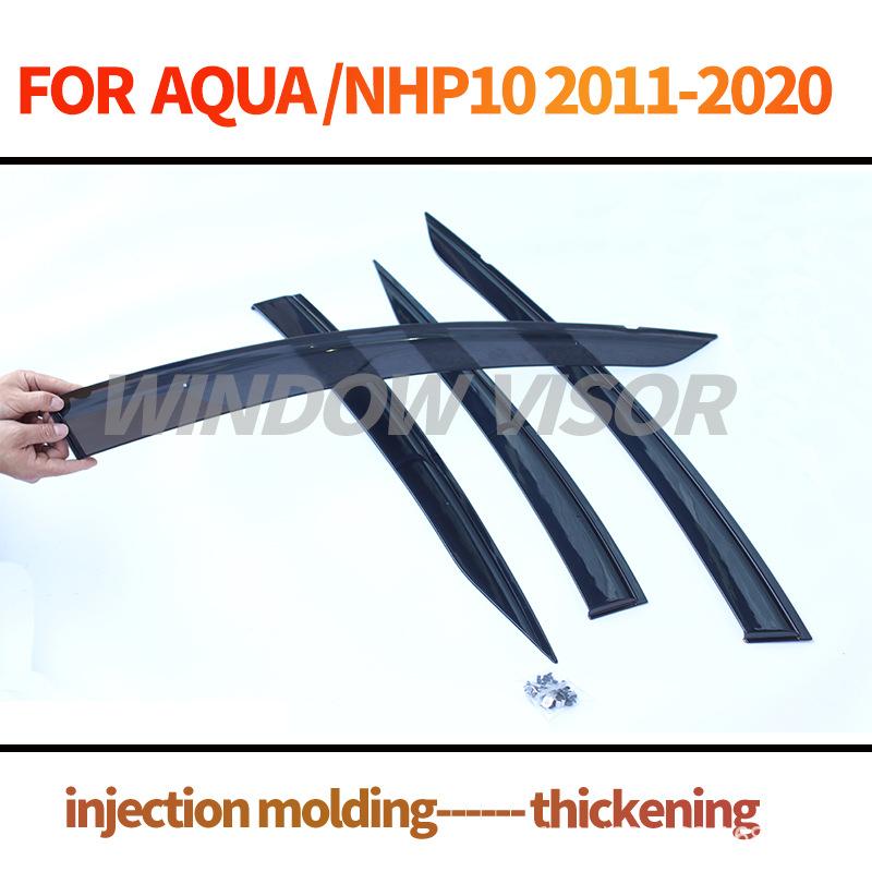 Для Toyota Aqua Защита от дождя и непогоды на окна, Дефлекторы окон для Toyota Aqua 2011-2019