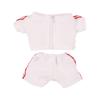 Niannyyhouse 20cm Doll Clothes Cotton Doll Clothes Sportswear Dress Up Jacket Pants Doll Baby Clothes for Plush Toys (white)