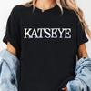 Унисекс Повседневная футболка с принтом Katseye Готическая футболка Y2k Детская футболка с графическим принтом в корейском стиле Верх с круглым вырезом и коротким рукавом Футболка Одежда