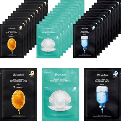JM Solution Mask Pack Honey Glow 10р + Ringer Water Glow 10р + Blue Glow 10р Набор корейской косметики