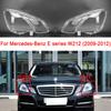Стекло фары автомобиля Лампа прозрачная E260 E350 E400 E500 E550 Колпак Корпус Крышка линзы Для Mercedes-Benz E-Class W212 2009-2012