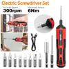 Наборы электрических отверток со светодиодной подсветкой Моторизованная отвертка Удлинитель Аккумуляторная отвертка Комплект для дома и автомобиля