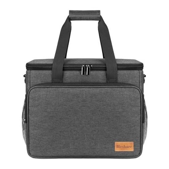 Cooler Box Large Capacity 30L Insulation Waterproof Wear-Resistant Insulated Bag 4-Layer Leak-Proof Foldable Storage Lightweight 3-Way Design Soft