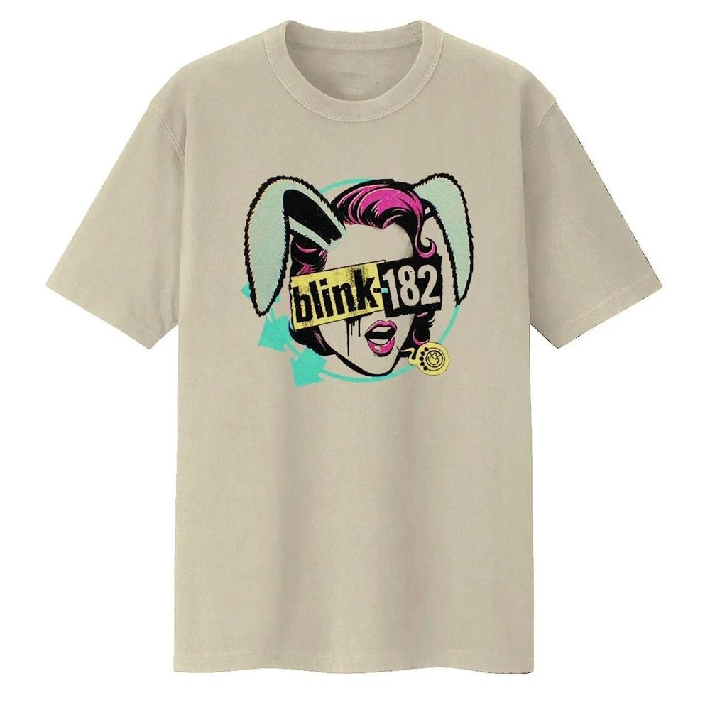 NEW Blink 182 Band Short Sleeve Cotton Sand S-5XL T Shirt C324 Unisex T-Shirt