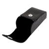 Snap Box Faux Leather Clipped on Belt Spectacle Case Eyeglasses Case Glasses Box Eyewear Case