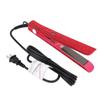 Professional Red Hair Straightener Titanium Curler Straightening Curling Rhinestone Flat Iron US