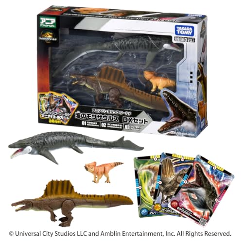 Takara Tomy Ania Мир Юрского Периода Морской Мозазавр DX Набор Животное Динозавр Игрушка (Возраст 3+)