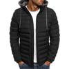 Men's  Winter Zipper Warm Down Jacket Packable Light  Coat