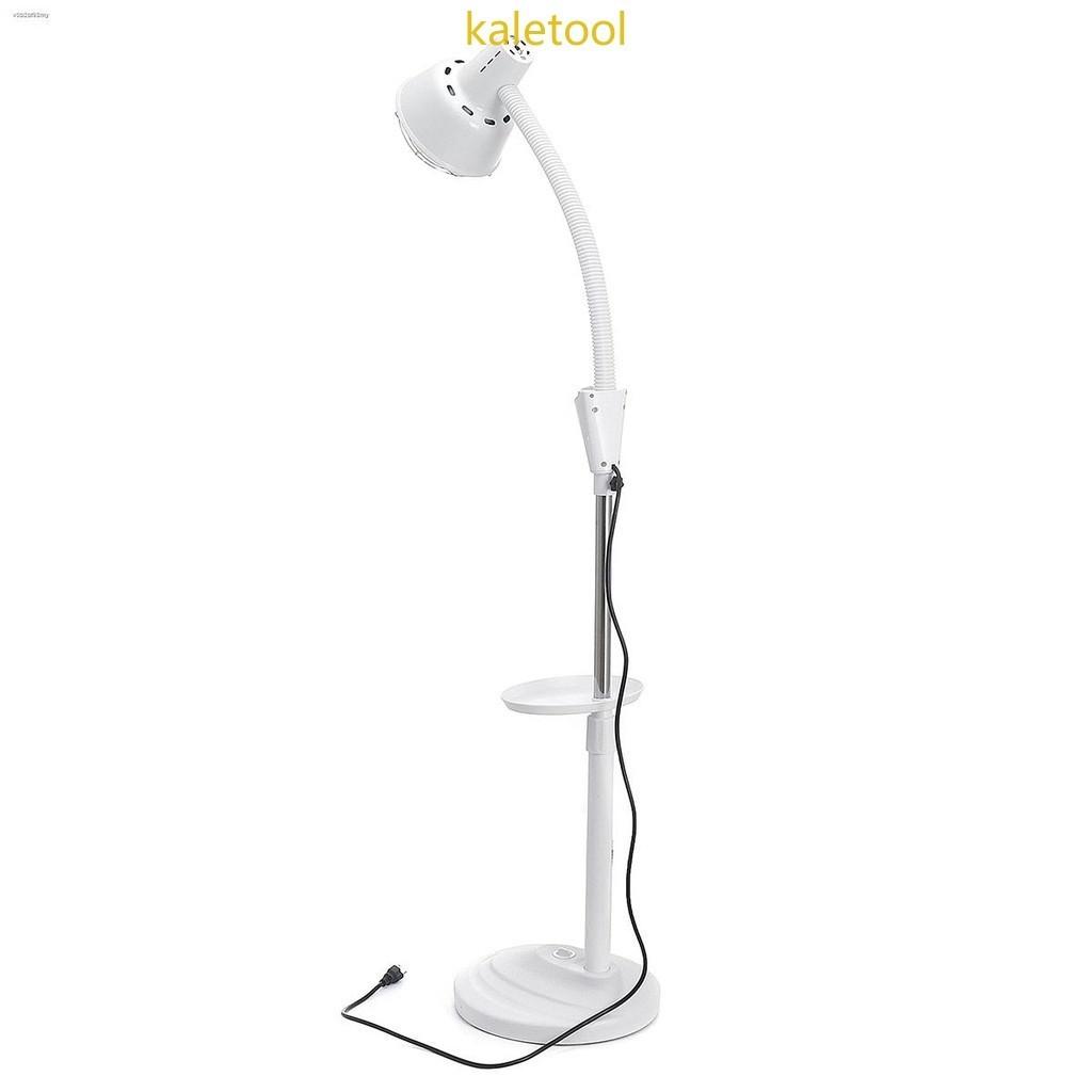 275W Floor-standing Infrared Physiotherapy Lamp Household Physiotherapy Instrument Heating Lamp Analgesia Treatment Equipment White