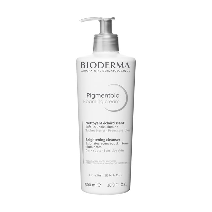 Nettoyant éclaircissant - BIODERMA - Photoderm Pigmentbio - 500ml - Sans parfum - Haute tolérance