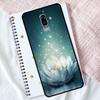 Lotus Blue White Flowers Case For Samsung Galaxy M06 M16 M53 M13 M31 M11 M35 M55 M15 M56 M36 M12 M32 M52 M14 M34 M54
