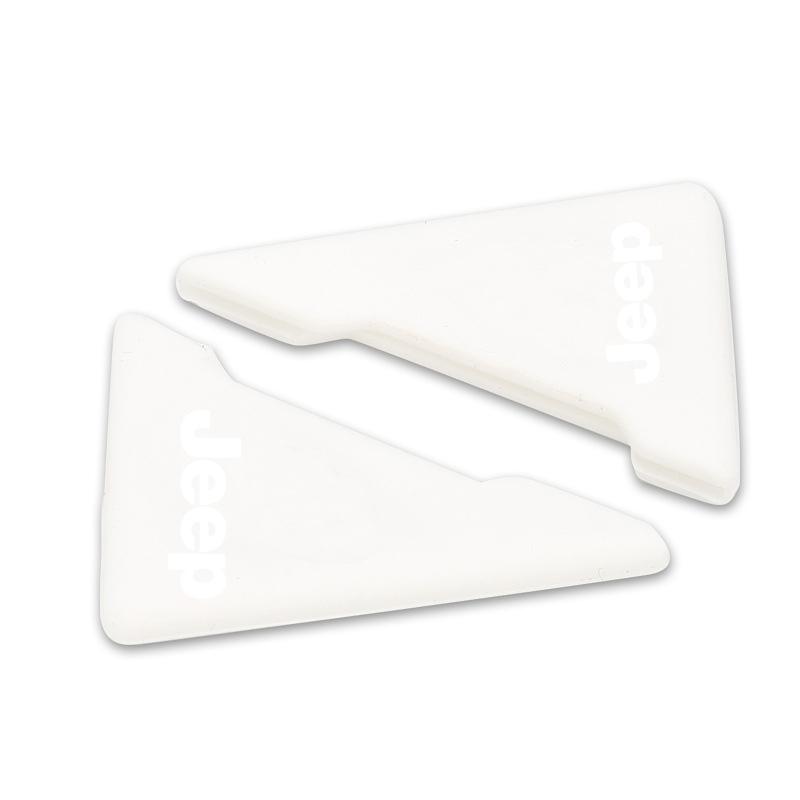 2 шт. Силиконовые защитные накладки на углы дверей автомобиля, предотвращающие столкновения, для Jeep Renegade Compass Grand Cherokee Wrangler Jk Gladiator