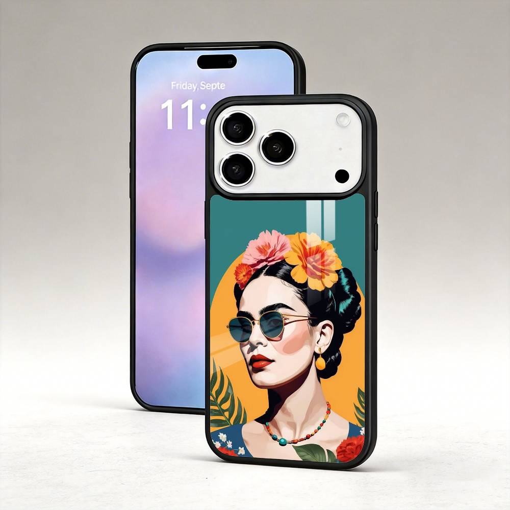 Чехол для телефона с искусством Фриды Кало для iPhone 17,16,15,14,13,12, Pro, Max Для Magsafe Магнитная Беспроводная Зарядка