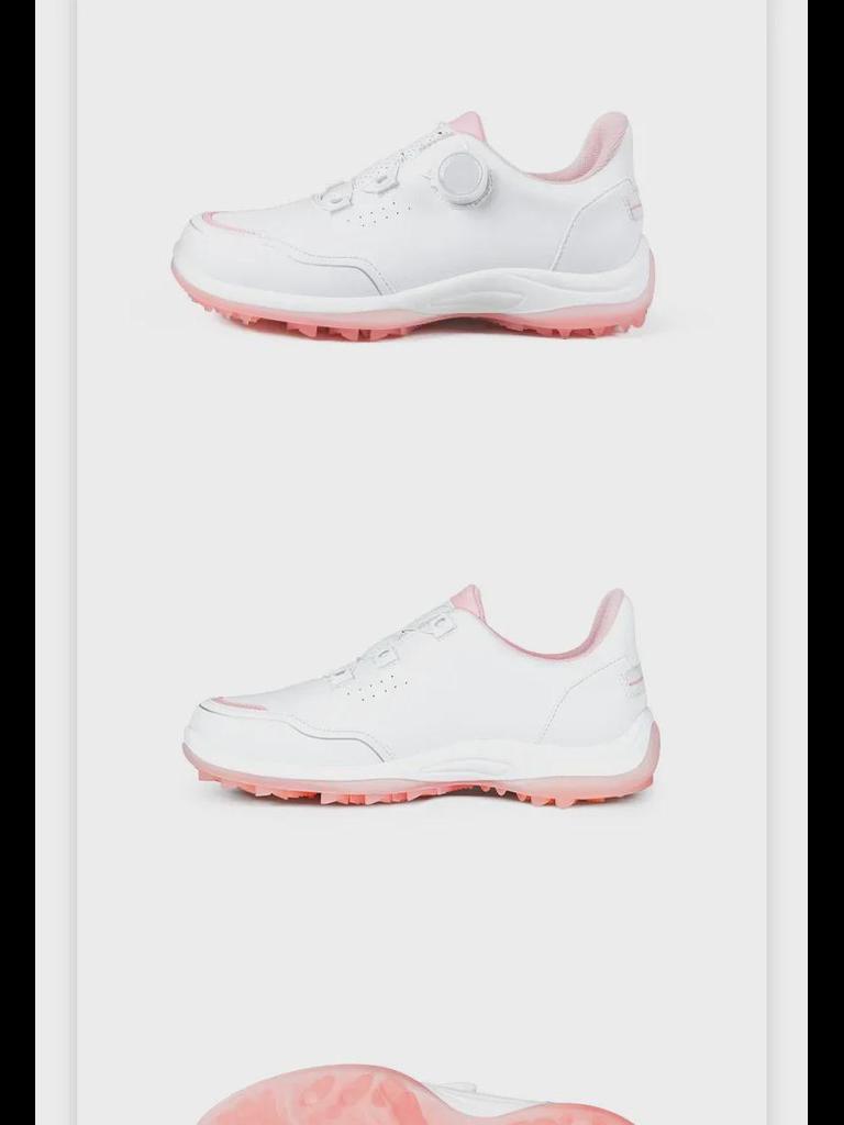 Женские водонепроницаемые нескользящие туфли для гольфа с фиксаторами на шнурках — повседневный спортивный дизайн