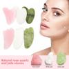 Obsidian Face Massager Gua Sha Scraper Natural Jade Stone Skin Care Massager for Body Facial Neck Back Beauty Health Eye SPA