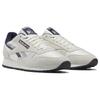 Reebok Классические кожаные кроссовки Chalk Vector Navy Унисекс Кремовый с черным сердечником GY7302