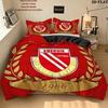 Energie Cottbus Bedding Quilt Set Quilt Cover Pillowcase Home Decoration Birthday Gift (1 * duvet cover + 2 * pillowcase, without core)