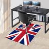 1 шт. Флаг Юнион Джек, Очень большой, Нескользящий коврик для пола, Офис, Семья, Спальня, Студия, Большой ковер, Ковер для помещений, , Яркие цвета