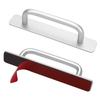 Hitchlike Door Handles, Drawer Pulls, Self-Adhesive, Set of 2, Aluminum Alloy, Double-Sided Tape, Door Pull Handles, Door Pulls, Assist Door Opening a