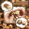 3D-печатный шарнирный брелок-аксессуар Ёжик для снятия стресса Реалистичная модель животного Декоративное украшение