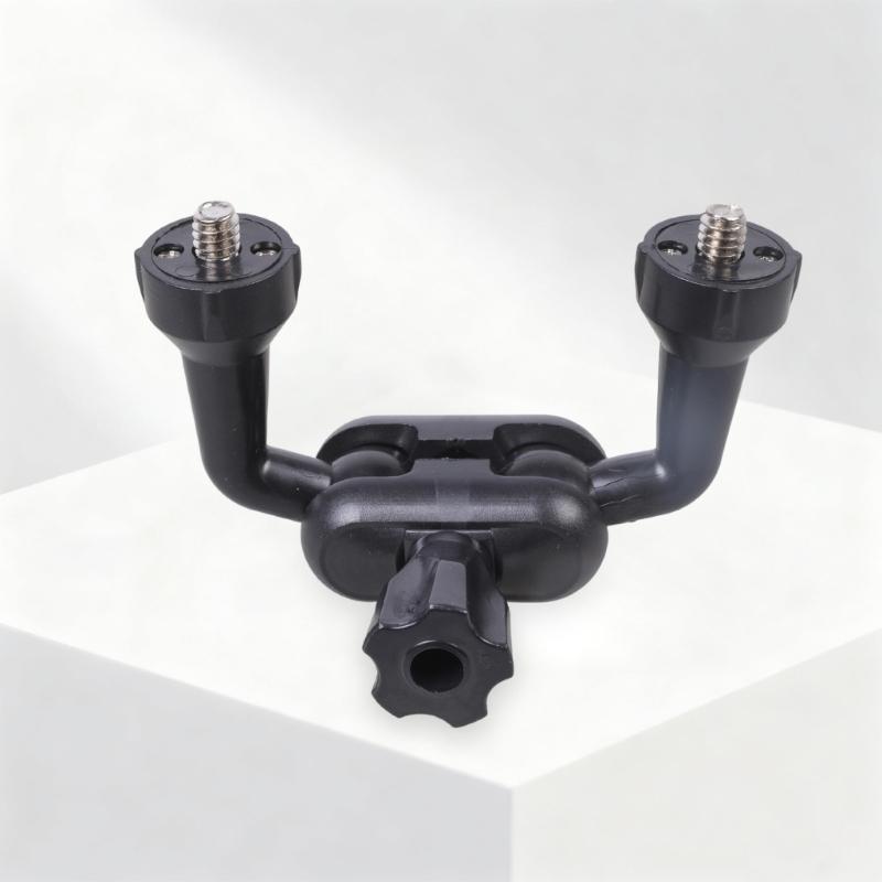 Adjustable 12cm 1/4 Male Screw Rod With 360 Rotating For Camera Mounts Tripods Microphone Holders Photography Accessory