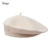 Retro Wool Berets Hat Warm French Artist Hat Autumn Winter Plain Cap  Lady