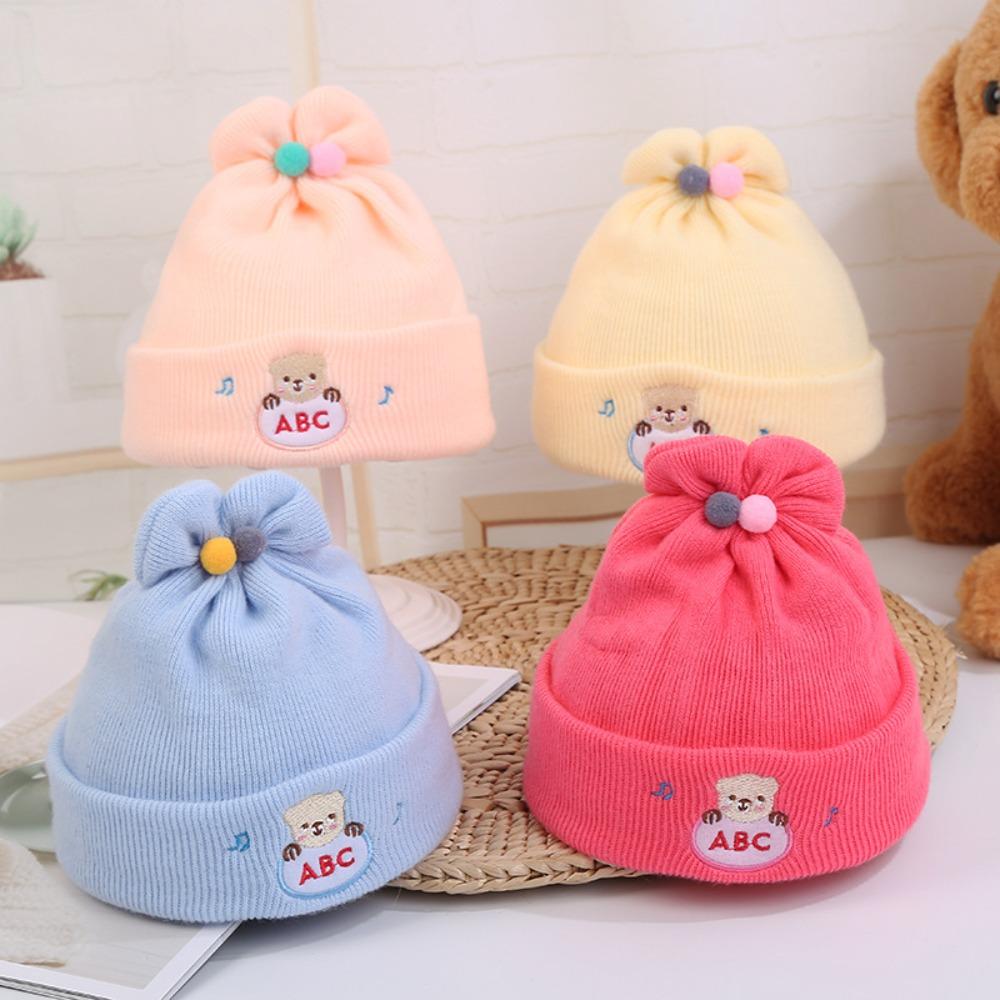 Breathable Baby Hat Super Soft Cotton Hat Cute Pullover Hat Summer