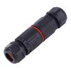 10PCS IP68 Waterproof Electrical Wire Cable 3Pin Connector Outdoor Plug Socket 0.5mm² 2.0mm²