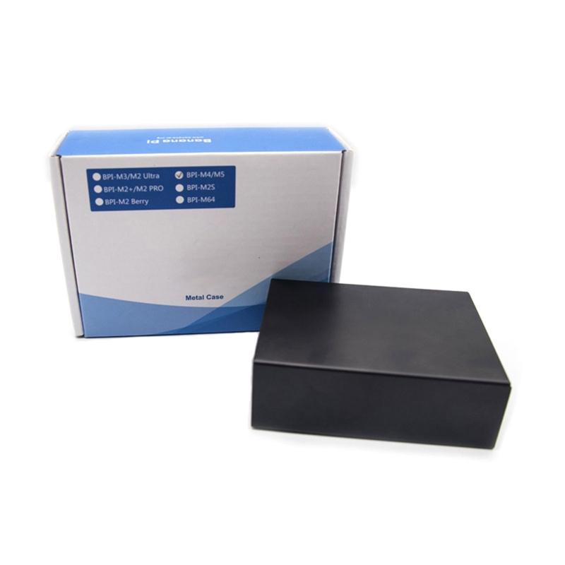 Металлический корпус - коробка для охлаждения Banana Pi BPI Металлический корпус - Корпус ЦП - Радиатор Защитная коробка для Banana Pi BPI