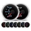 52mm Boat Balance Gauge 0-190ohm Boat Trim Meter Trim Tilt Indicator Digital pointer Gauge 7-color backlight For Yacht Marine