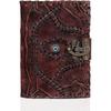 BG Hocus Pocus Book of Spells Evil Eye Leather Diary Notebook Leather Journal