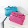 Чистая цветная косметическая сумка для хранения, портативная сумка для мытья с крючком для путешествий
