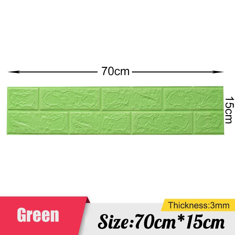 5/10 шт. 30x35 см/70x15 см обои самоклеящиеся спальни теплые 3d трехмерные фоновые стены детская комната водонепроницаемые наклейки с героями мультфильмов