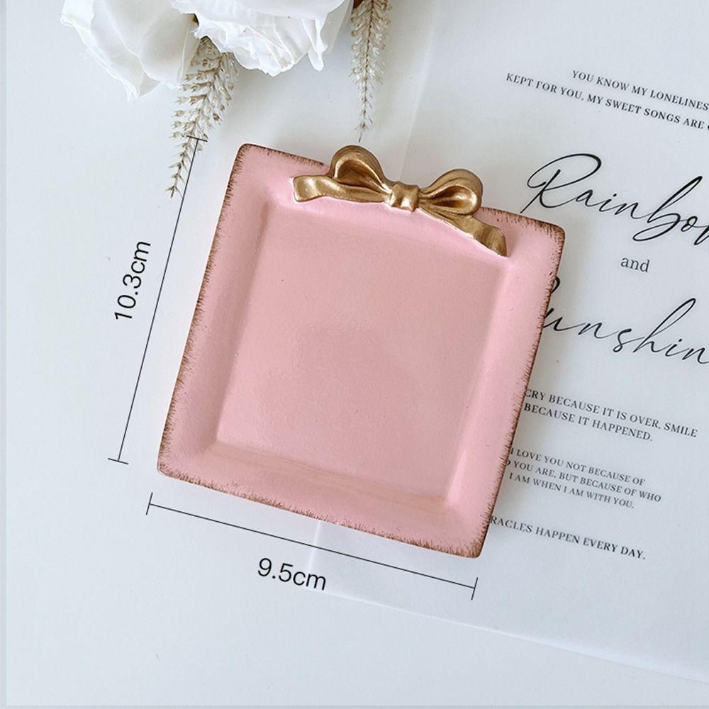 Photo Props Decorative Jewelry Plate Resin Jewelry Dish New Jewelry Display Tray Jewelry