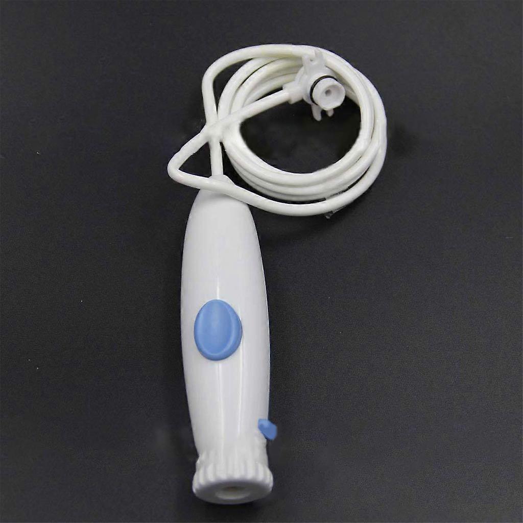 Dental Oral Hygiene Accessories Standard Water Hose Plastic Handle Replacement Assembly Kit for Oral Irrigator WP-100 White