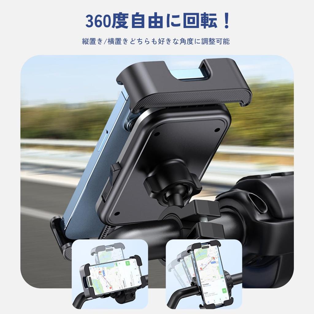 Bicycle Smartphone Holder with Dual Easy Drop for Road Bikes and Compatible with iPhone 16 16 Pro Pro and Android Phones Inches Lock, Attach/Detach,