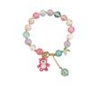 Sanrio Strawberry Bear & Kuromi Beaded Bracelet - Cute Christmas Gift for Friends