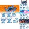 Charming Pvc Stitch Action Figures In Six Different Styles Perfect For Collectors