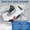 Qagea Rear Left Driver Side Door Lock Latch Actuator Fit For 2009- Dodge Ram 1500 2500 3500 Jeep Patriot, Replaces 931-092 DLA1066 4589651AB