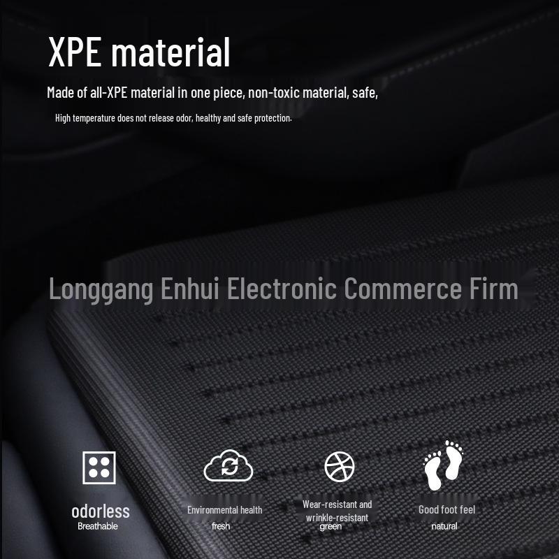 Tesla Model Y Anti-Kick Rear Seat Backrest and Trunk Protection Pad