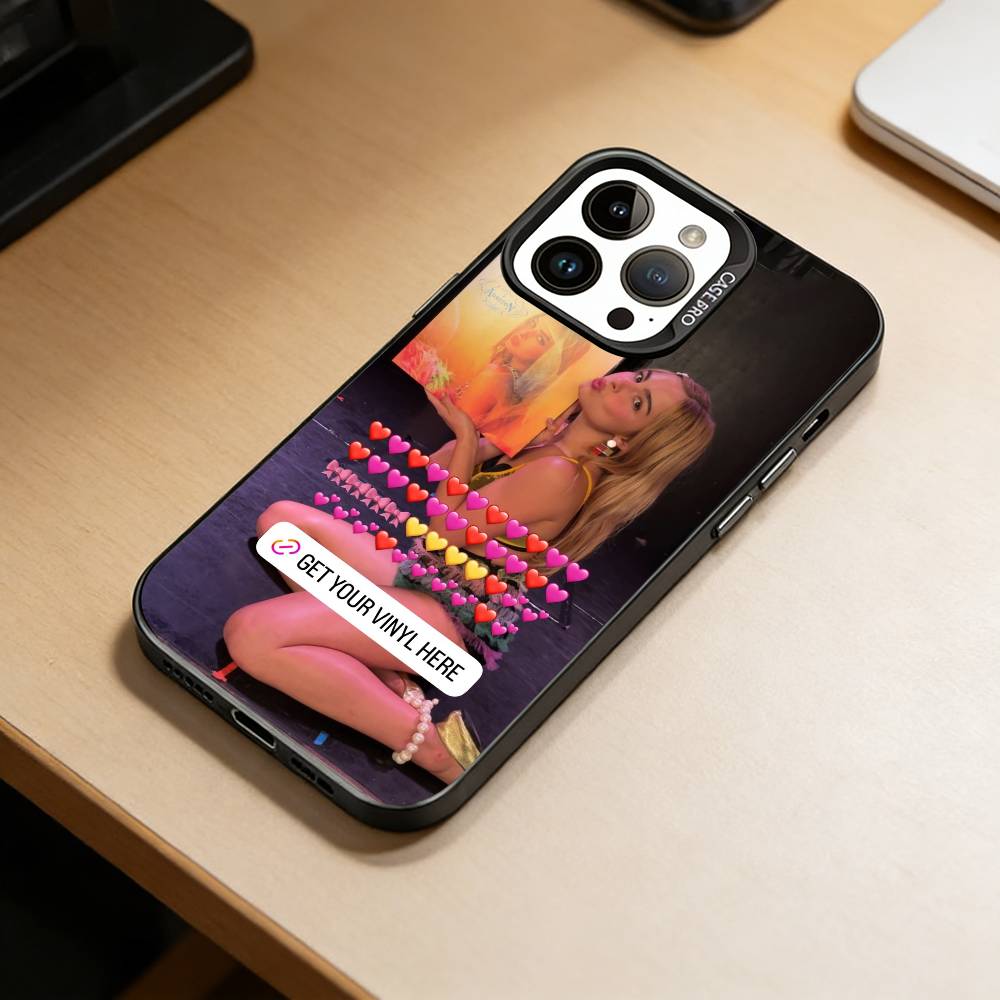 Чехол для телефона singer-Addison Rae для iPhone 17,16,15,14,13,12,11 Plus,Pro Max,XS, Цветной серебристый чехол для телефона Funda Cover