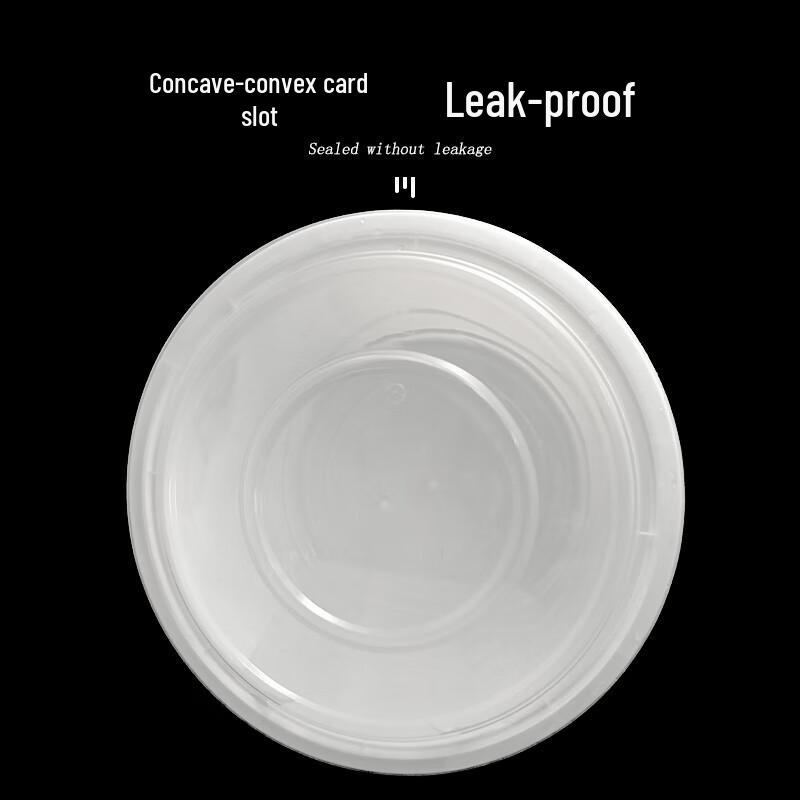 Jinmei Hewang 2000ml Disposable Food Container with High Lid