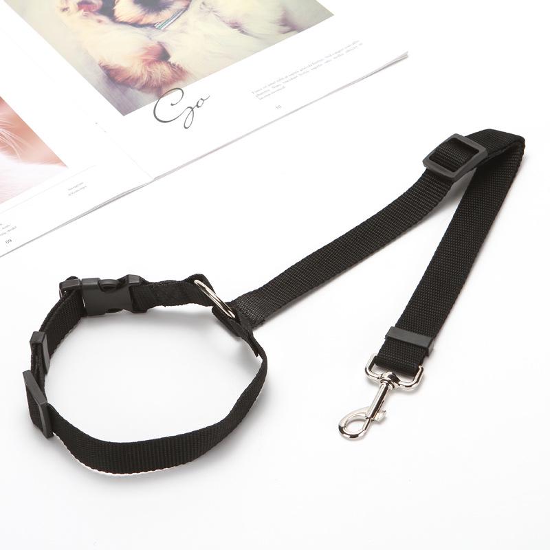 Pet Car Seat Belt Lead Leash BackSeat Safety Belt Adjustable Harness for Kitten Dogs Collar Pet Accessories