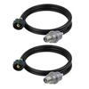 6/12FT Propane Fuel Adapter Hose with Filter for Buddy Heater QCC1/Type1 Adapter Connect 20-45 Lb Propane Tanks Detachable Adapter Replacement