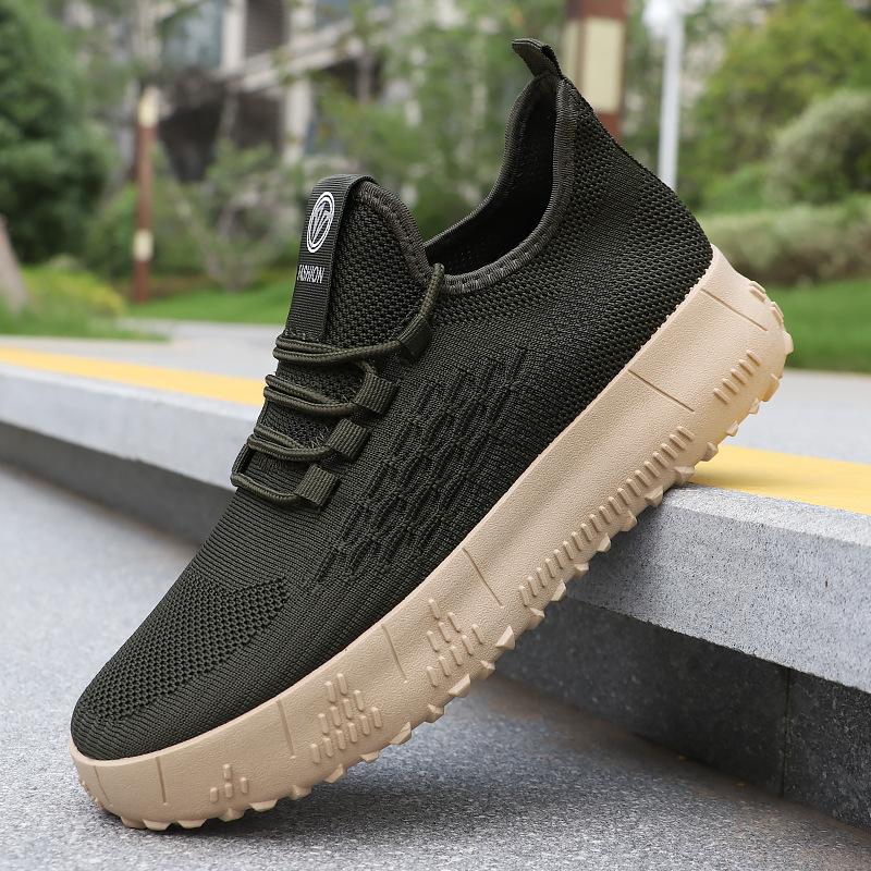 New Men'S Breathable Loafers Men'S Casual Sports Shoes Comfortable Flat Shoes Cheap Shoes Clearance Free Shipping