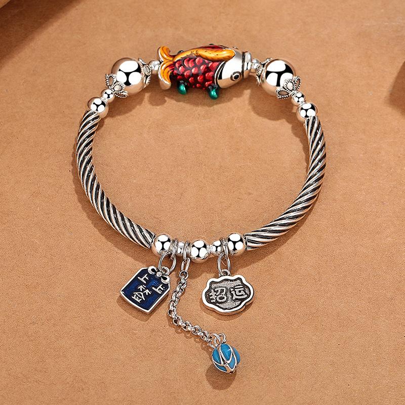 Retro National Style Has Fish Koi Bracelets In The Year