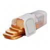 Bread Toast Storage Box with Airtight Lid Freshness Bread Storage Container Multifunctional Bread Loaf Dispenser Plastic Sandwich Bread Keeper
