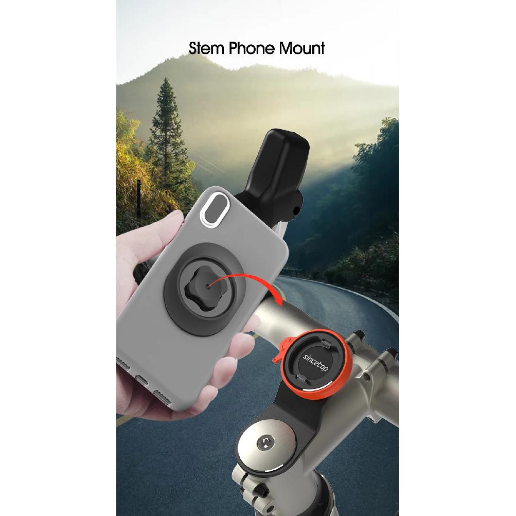 Mountain Bike Stem Phone Holder Bicycle MTB Stem Mount Stand Moto Navigator Outdoor Cycling  Smartphone for Xiaomi iPhone