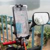 5 шт. Сумки для телефона для велоспорта на открытом воздухе, крепление для велосипеда, водонепроницаемые прозрачные чехлы для защиты сенсорного экрана мобильного телефона